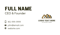 House Roof Construction Business Card Image Preview