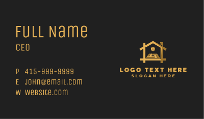 Home Wood Flooring Business Card Image Preview