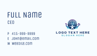 Family Globe Foundation Business Card Image Preview