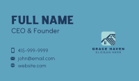 Roof Tile House  Business Card Image Preview