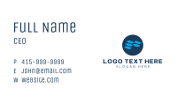 Abstract Water Element Business Card Image Preview