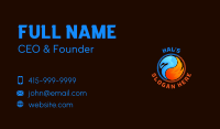 Fire Water Thermal Business Card Image Preview