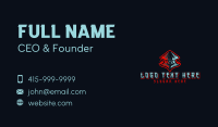 Ninja Assassin Warrior Gaming Business Card Image Preview