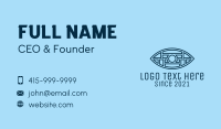 Minimalist Cyber Eye  Business Card Image Preview