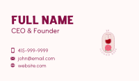 Classy Wine Rose Business Card Image Preview