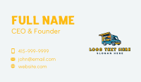 Food Truck Vehicle Business Card Preview