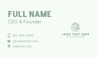 Garden Planting Lawn Business Card Design