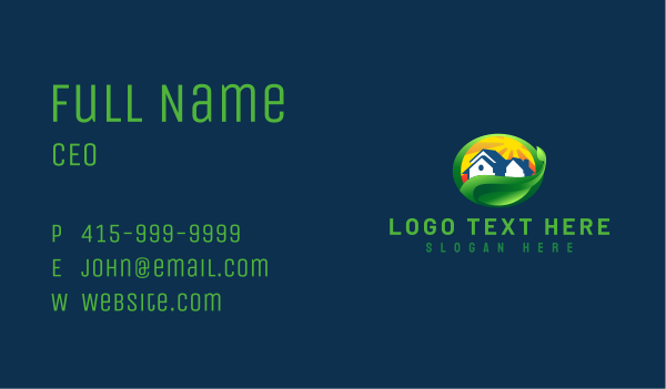  House Garden Landscaping Business Card Design Image Preview