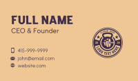 Fitness Weights Gym Business Card Preview