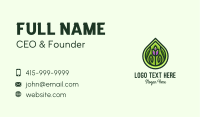 Organic Flower Leaf Business Card Image Preview
