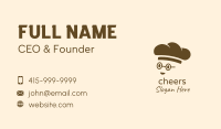 Minimalist Baker Chef Business Card Image Preview