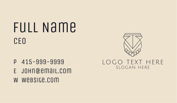 Diamond Jewelry Store  Business Card Design Image Preview