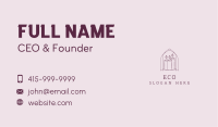 Wellness Candle Spa Business Card Image Preview
