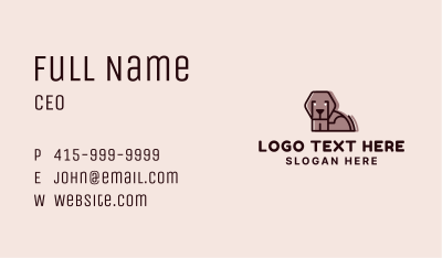 Puppy Dog Pet Shop Business Card Image Preview