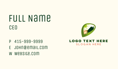 House Landscape Gardener Business Card Image Preview