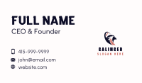 Eagle Patriot American Business Card Image Preview