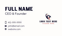 Eagle Patriot American Business Card Image Preview