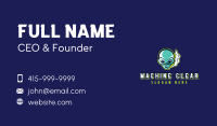 Alien Smoking Vape Business Card Image Preview