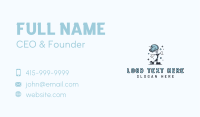 Sanitation Janitorial  Mop Business Card Image Preview