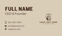 Beverage Herbal Teapot Business Card Preview