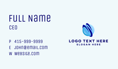 International Logistics Delivery  Business Card Image Preview