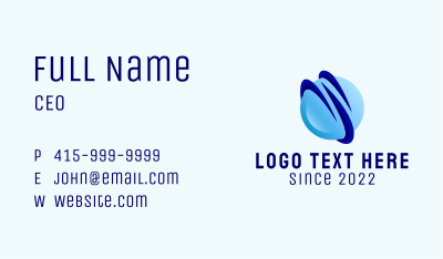 International Logistics Delivery  Business Card