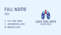 Respiratory Lung Organ Business Card Image Preview