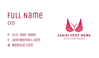 Red Rose Bra Business Card Image Preview