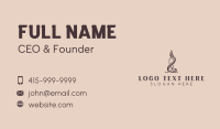 Candlelight Home Decor  Business Card Design