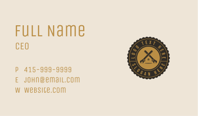 Wrench House Handyman  Business Card Image Preview