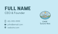 Cliff Tent Camp Business Card Image Preview