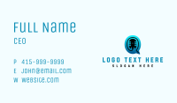 Podcast Mic Chat Business Card Image Preview