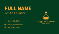 Orange Citrus Juice Business Card Design