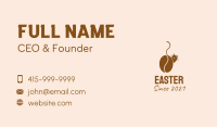 Brown Cat Cafe  Business Card Image Preview