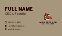 Grill Fork Sausage Business Card Image Preview
