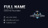 Hammer Carpentry Construction Business Card Preview