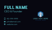 Robot Software Tech Business Card Preview