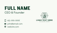 Wheel Barrow Lawn Care Business Card Design