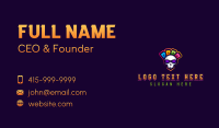 Gaming Casino Skull Business Card Image Preview