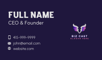 Wings Foundation Angel Business Card Image Preview