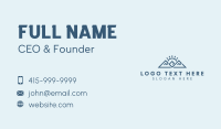 Mountain Summit Journey Business Card Image Preview