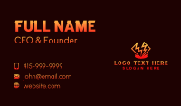 Lightning Bolt Energy Business Card Image Preview