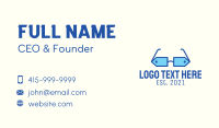 Price Tag Glasses  Business Card Design