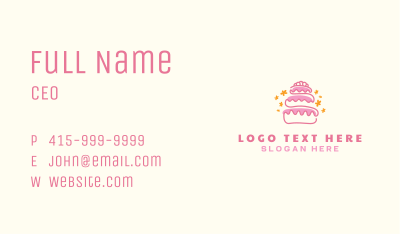 Bakery Pastry Cake  Business Card Image Preview