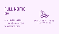 City Eyelash Extension Salon Business Card Image Preview