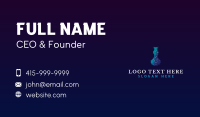 Fashion Gown Dress Business Card Design