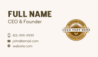 Forest Wood Lumberjack Business Card Image Preview
