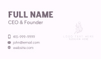 Nude Nature Lady  Business Card Image Preview