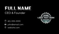 Industrial Builder Carpentry Business Card Design