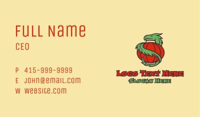 Chinese Dragon Lantern Business Card Image Preview